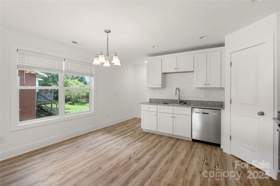 Furnished interior view inside a new home in , Albemarle (Image 6).