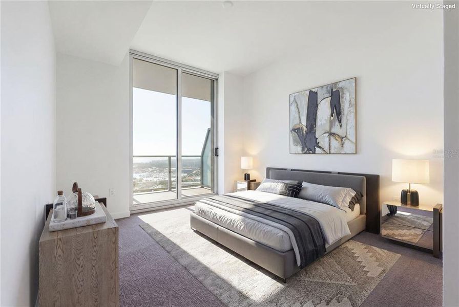 Furnished interior view inside a new home in , St. Petersburg (Image 8).