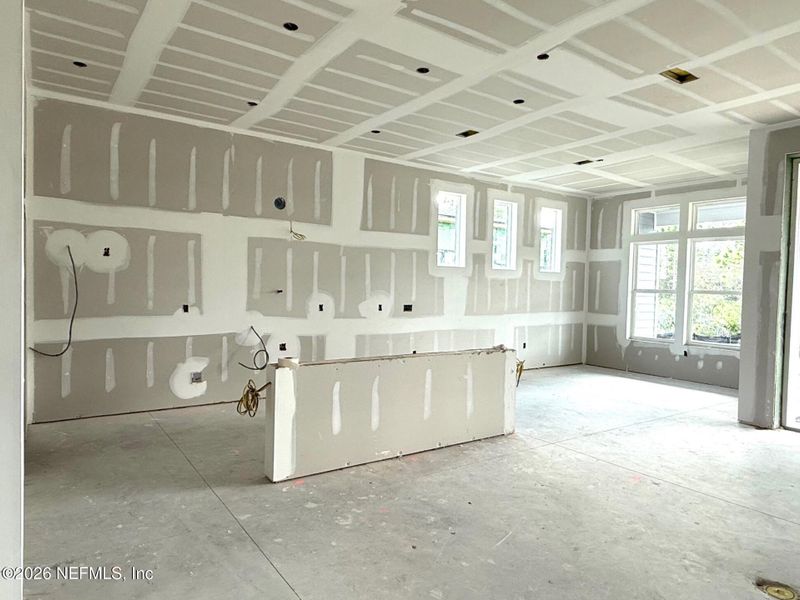 In-progress construction of a new home in The Landings at Saint Johns, St. Johns, FL (Image 7).