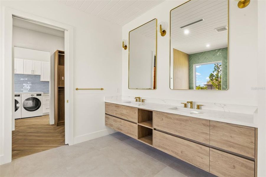 Furnished interior view inside a new home in , Cape Coral (Image 11). Furnished interior view inside a new home in , Cape Coral (Image 11).