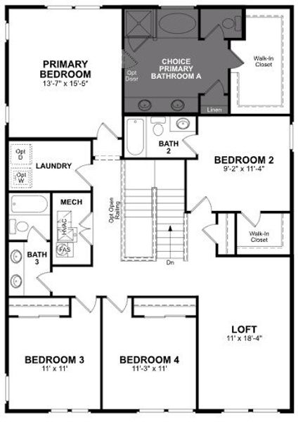2D floor plan layout of this home in Willows at Bella Vista Farms, San Tan Valley, AZ (Image 4). 2D floor plan layout of this home in Willows at Bella Vista Farms, San Tan Valley, AZ (Image 4).