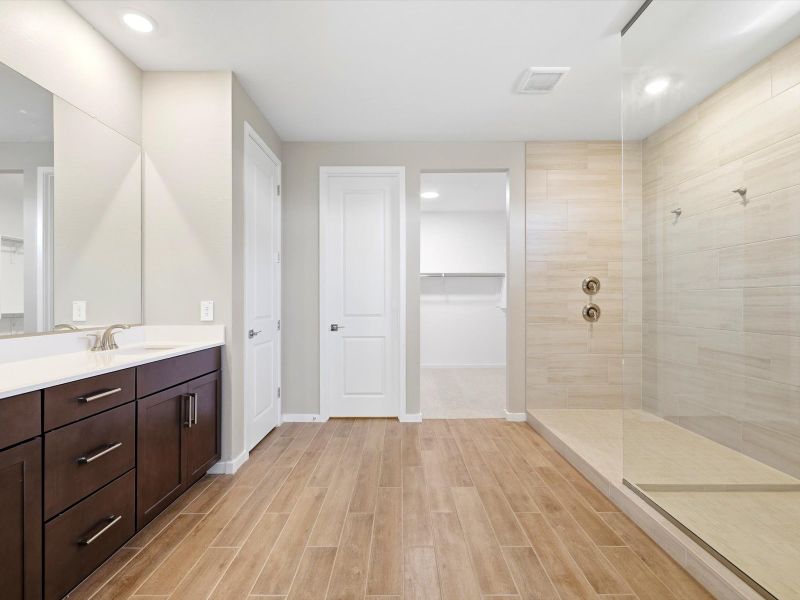 Furnished interior view inside a new home in Paloma Creek - Signature Series, Surprise (Image 9).