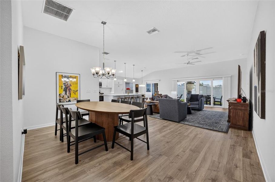 Furnished interior view inside a new home in , The Villages (Image 8). Furnished interior view inside a new home in , The Villages (Image 8).