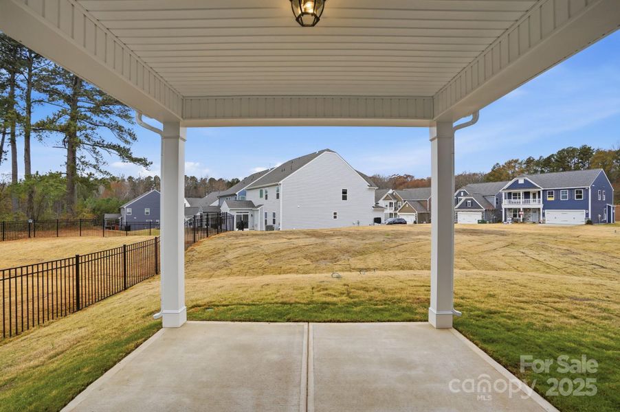 Exterior details and patio area of a home in Carrington, Stanley (Image 24).