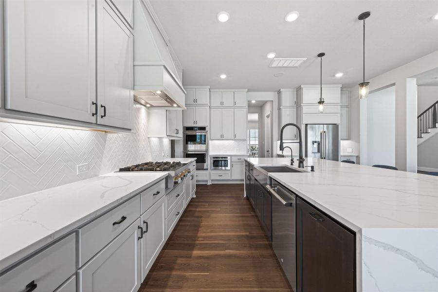 Furnished interior view inside a new home in , Missouri City (Image 36).