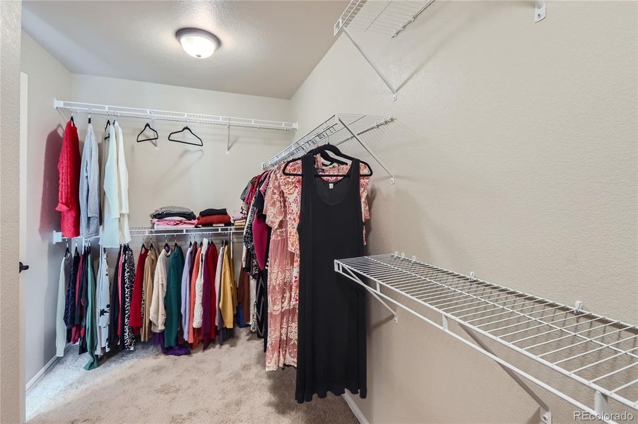 Primary Bedroom Walk-in Closet