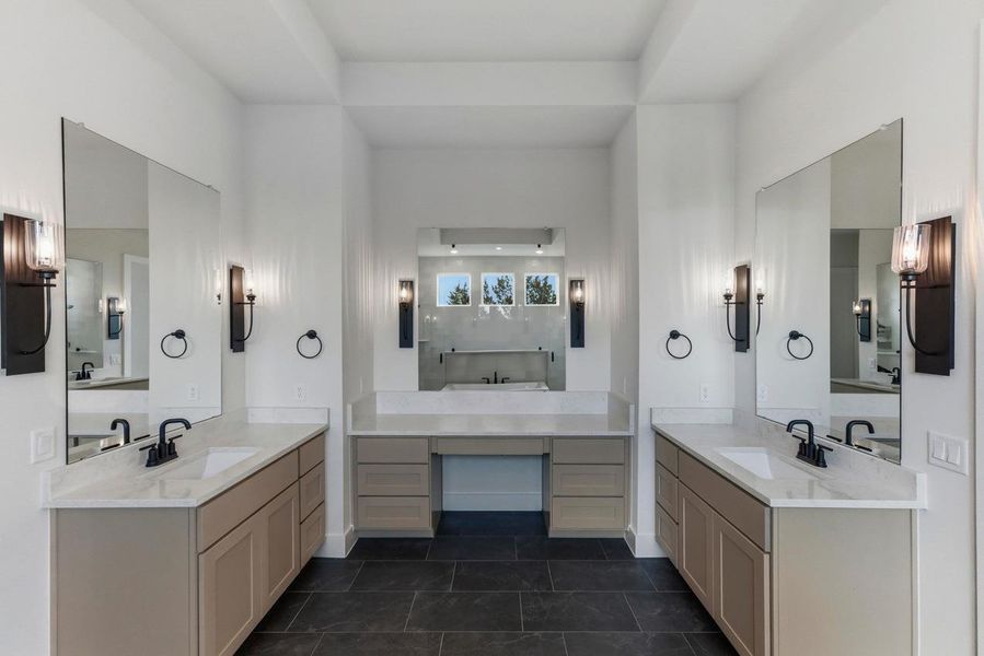 Furnished interior view inside a new home in Parkside On The River, Georgetown (Image 13).