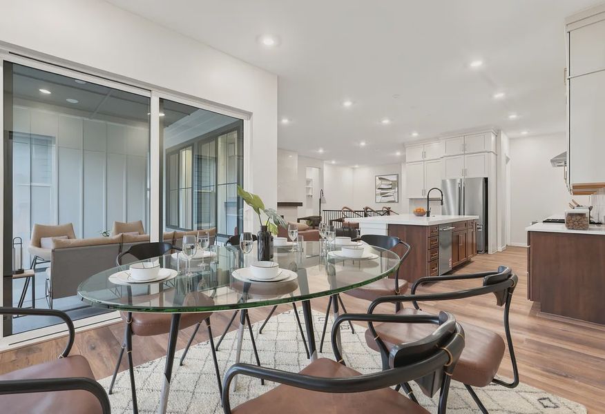 Homesite 67 Dining, Patio, Kitchen + Great Room - Virtually Staged - 10 of 21 Homesite 67 Dining, Patio, Kitchen + Great Room - Virtually Staged - 10 of 21