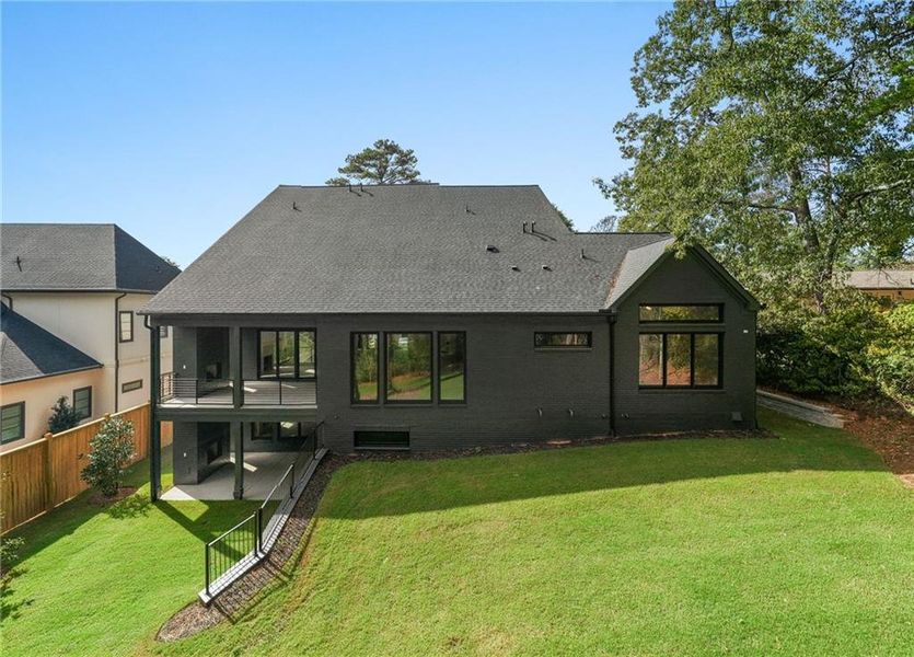 Exterior details and patio area of a home in , Alpharetta (Image 4).