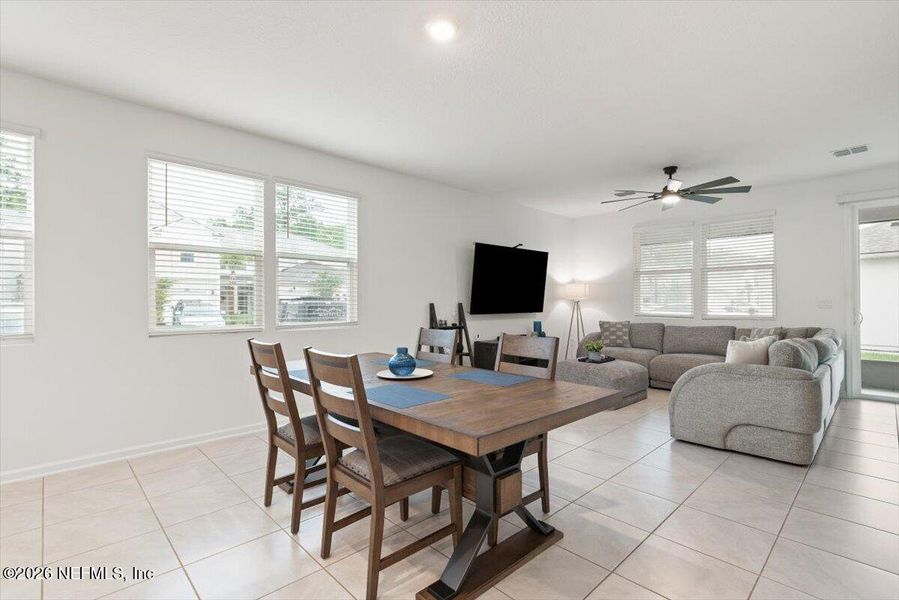 Furnished interior view inside a new home in , St. Augustine (Image 17).