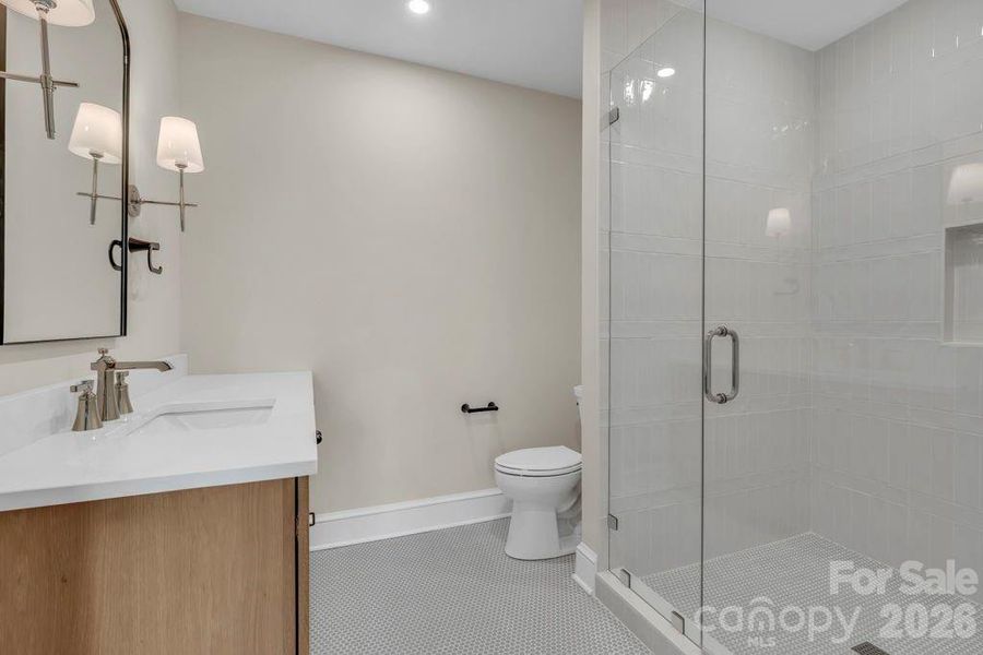 Lower-level bedroom suite 1
