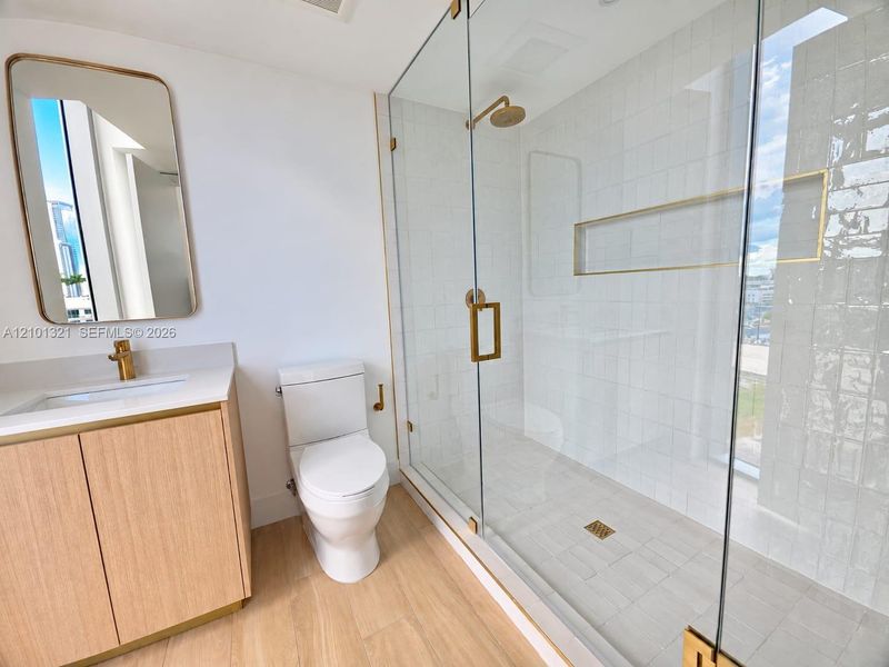 Furnished interior view inside a new home in , Miami (Image 7).