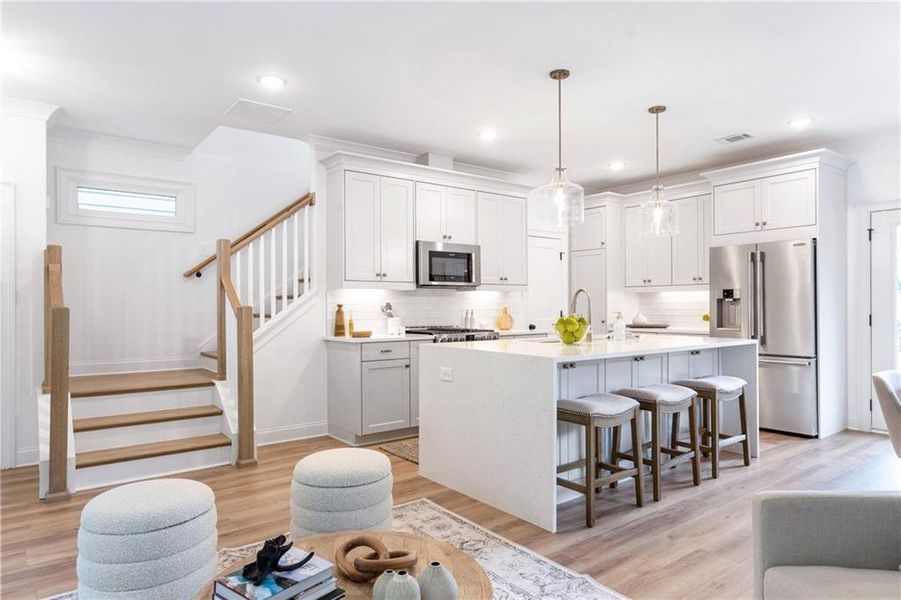 Furnished interior view inside a new home in Stillwood, Hapeville (Image 6).