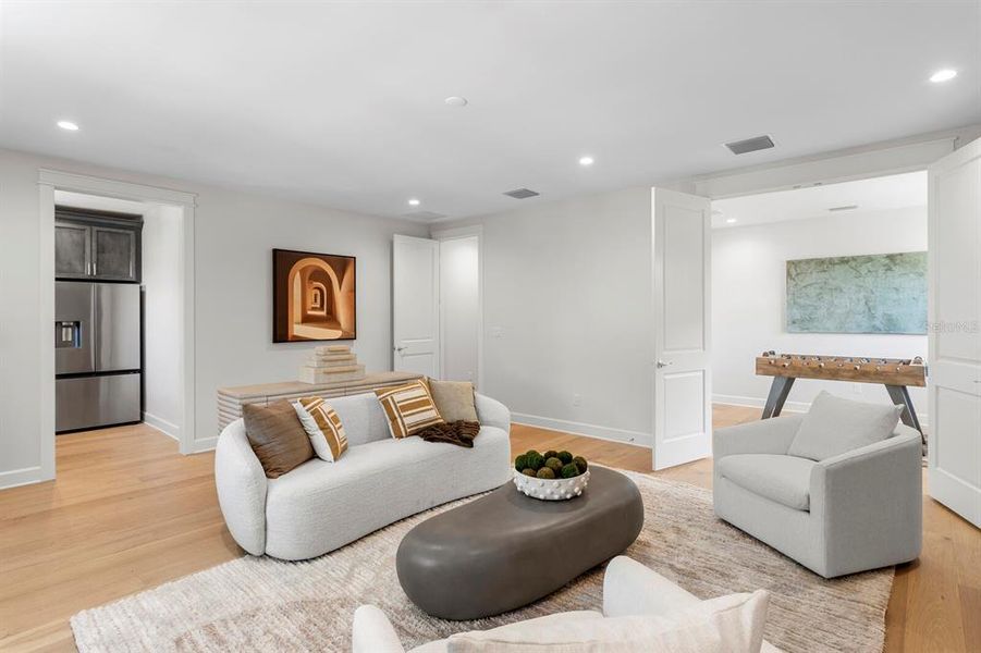 Furnished interior view inside a new home in , Tampa (Image 23).