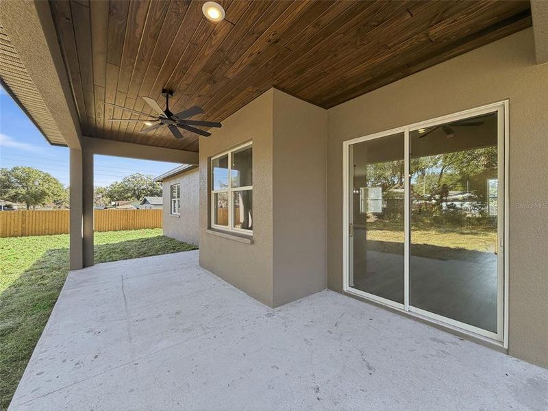 Exterior details and patio area of a home in , Lakeland (Image 34).
