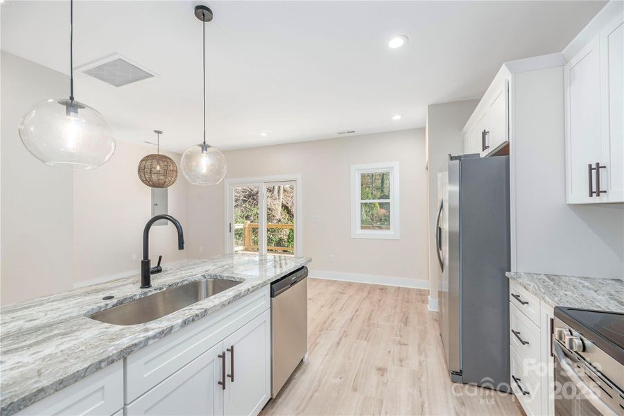 Furnished interior view inside a new home in , Asheville (Image 9).