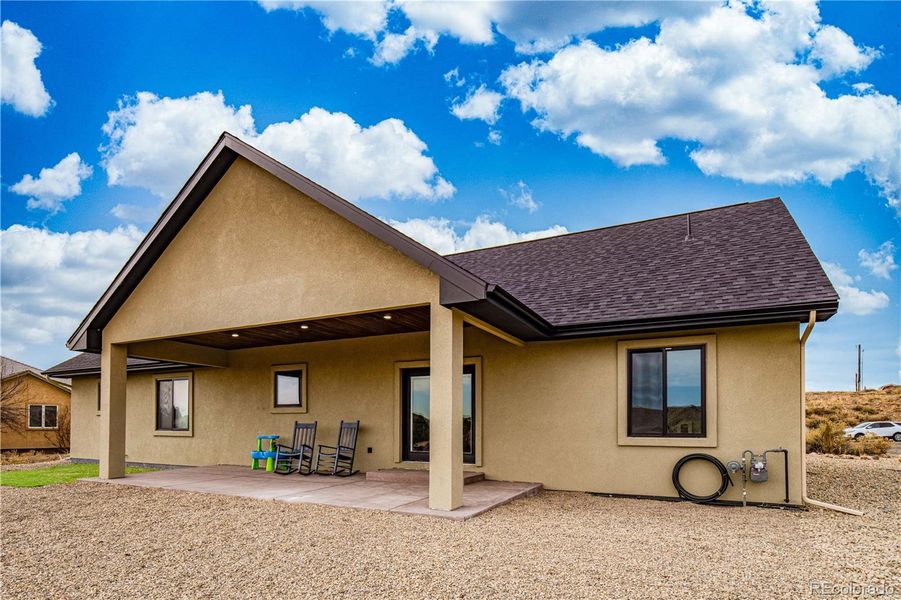 Exterior details and patio area of a home in , Cañon City (Image 30). Exterior details and patio area of a home in , Cañon City (Image 30).