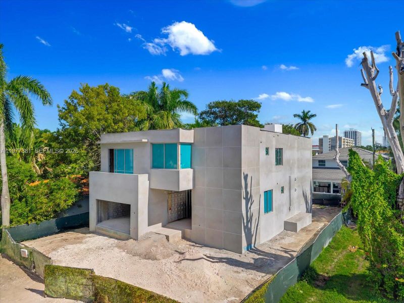 Front exterior of a new home in , North Bay Village, FL, highlighting curb appeal (Image 15).