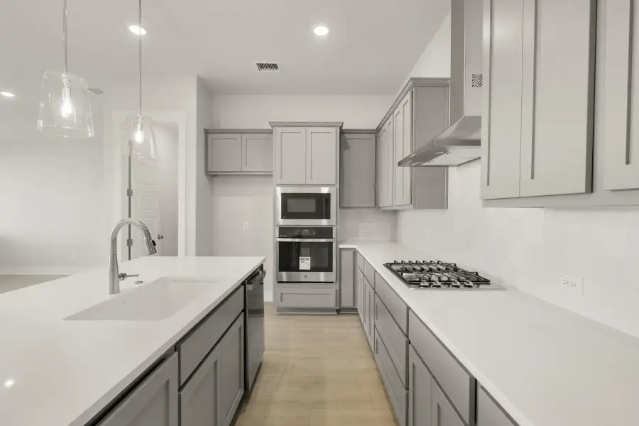 Representative furnished interior of a home built from the Liberty by Rockwell Homes in Wildflower Ranch, Justin (Image 11).