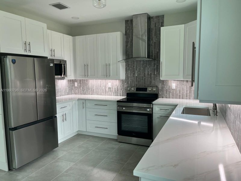 Furnished interior view inside a new home in , Hollywood (Image 3).