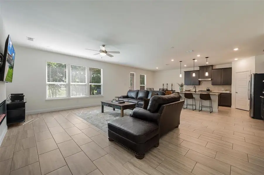 Furnished interior view inside a new home in , Justin (Image 10). Furnished interior view inside a new home in , Justin (Image 10).