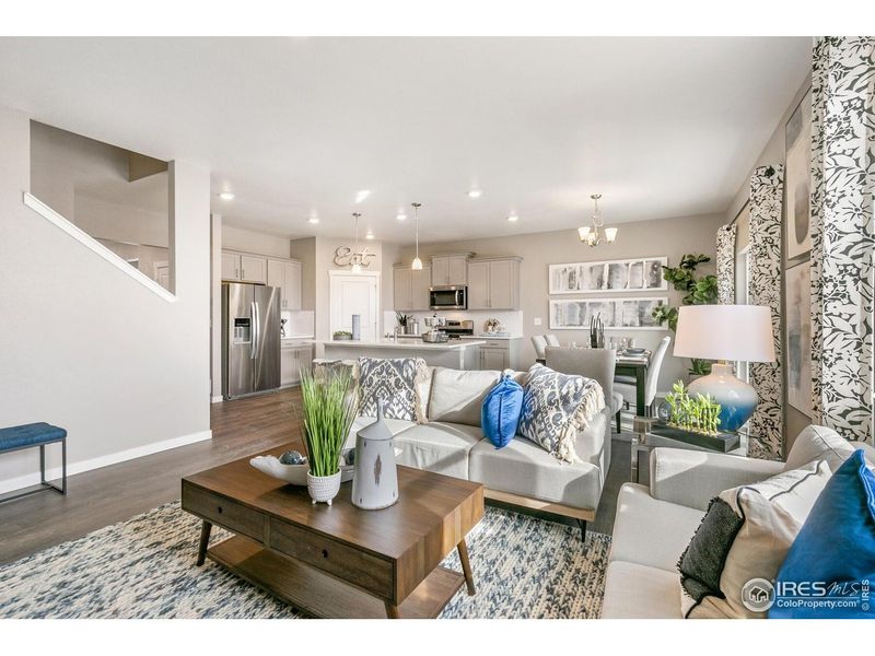 Furnished interior view inside a new home in Brighton Crossing, Brighton (Image 9).
