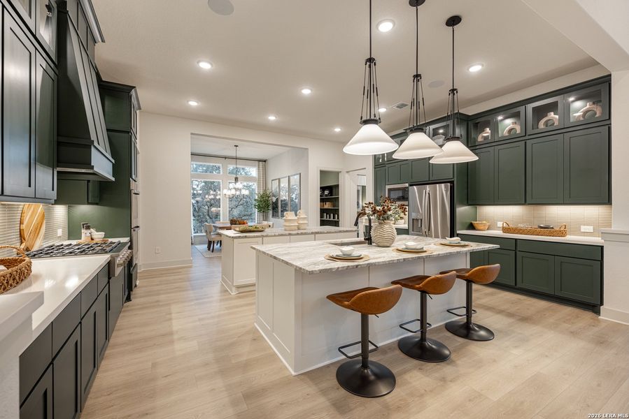 Furnished interior view inside a new home in , San Antonio (Image 21).