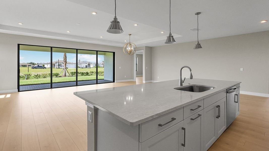 Great Room & Kitchen