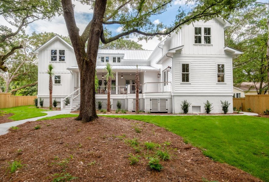 Front exterior of a new home in , Mount Pleasant, SC, highlighting curb appeal (Image 25).