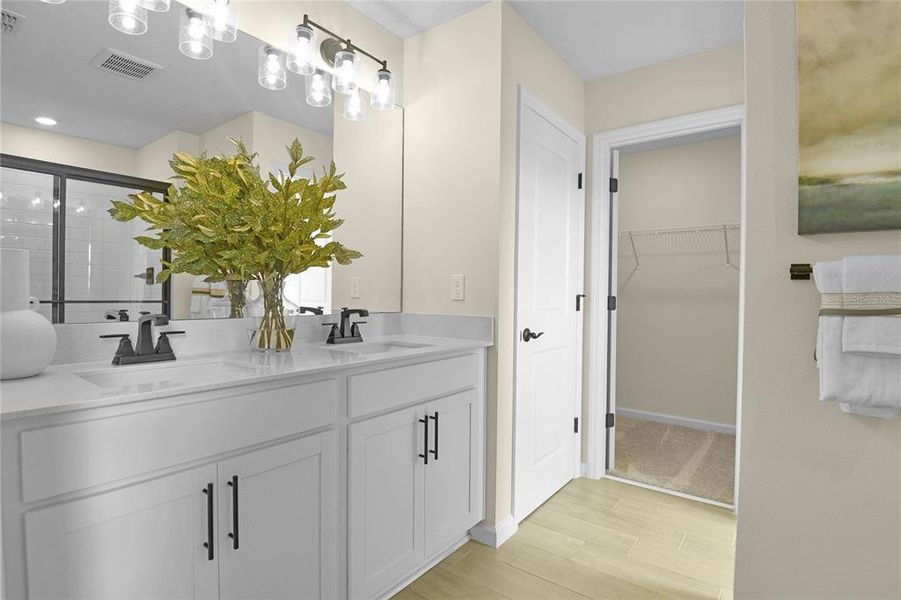 Furnished interior view inside a new home in Estates at Rivers Edge, Parrish (Image 16).