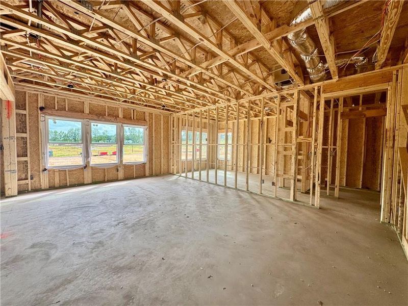 In-progress construction of a new home in Eastlyn Crossing, Flowery Branch, GA (Image 11). In-progress construction of a new home in Eastlyn Crossing, Flowery Branch, GA (Image 11).