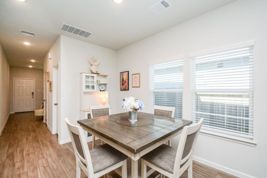Furnished interior view inside a new home in Granger Pines, Conroe (Image 15).