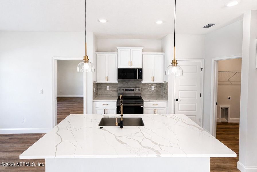 Furnished interior view inside a new home in , Palm Coast (Image 19).