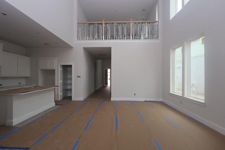 In-progress construction of a new home in Clopton Farms, Montgomery, TX (Image 3).
