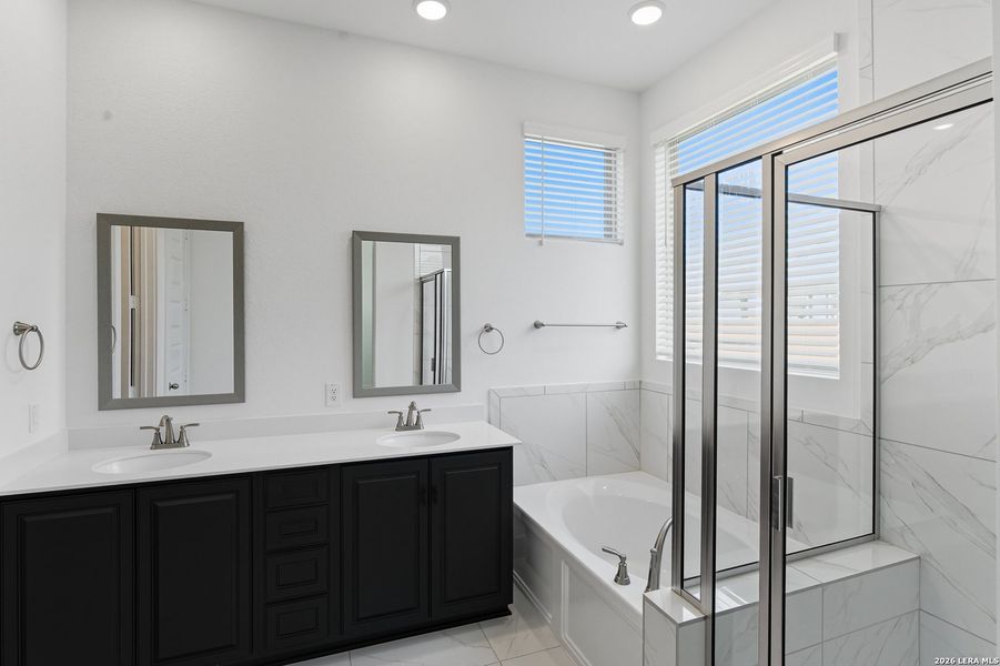 Furnished interior view inside a new home in Stillwater Ranch, San Antonio (Image 5).