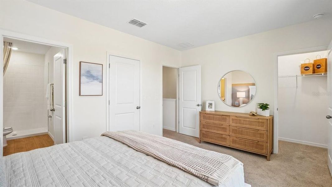 Furnished interior view inside a new home in Sanctuary at Citrus Park Townhomes, Tampa (Image 6).