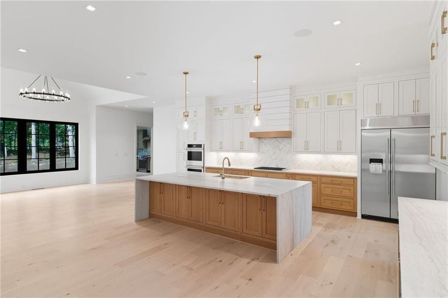 Furnished interior view inside a new home in , Alpharetta (Image 13).