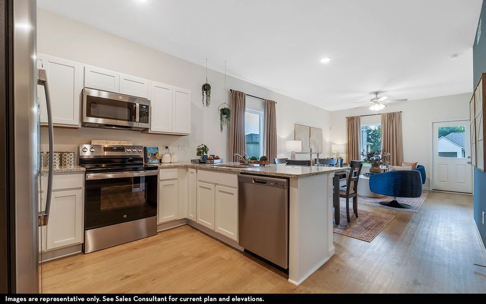 Furnished interior view inside a new home in Stonehenge, Manchester (Image 4).