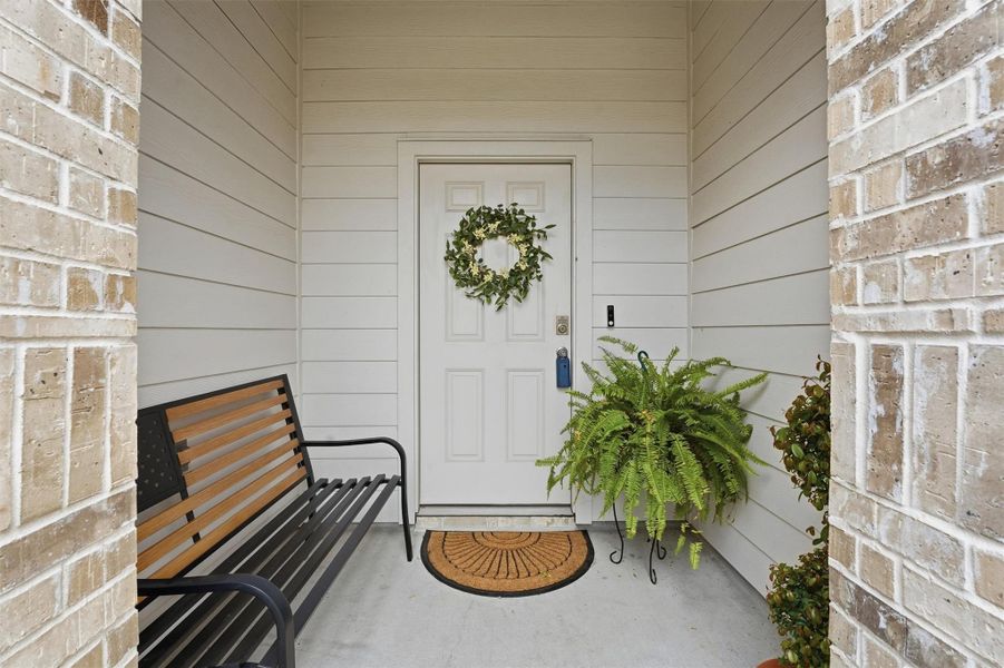 Exterior details and patio area of a home in River Ranch Meadows, Dayton (Image 26). Exterior details and patio area of a home in River Ranch Meadows, Dayton (Image 26).