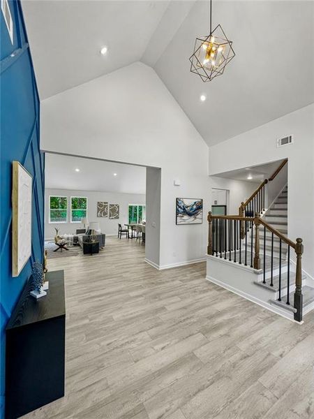 Furnished interior view inside a new home in , Griffin (Image 7).