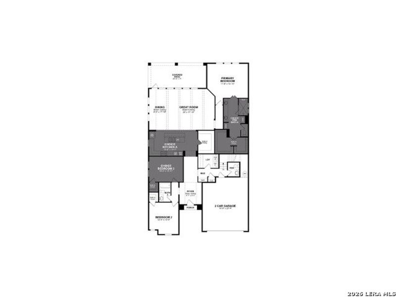 2D floor plan layout of this home in Cibolo Crossing, Universal City, TX (Image 3). 2D floor plan layout of this home in Cibolo Crossing, Universal City, TX (Image 3).