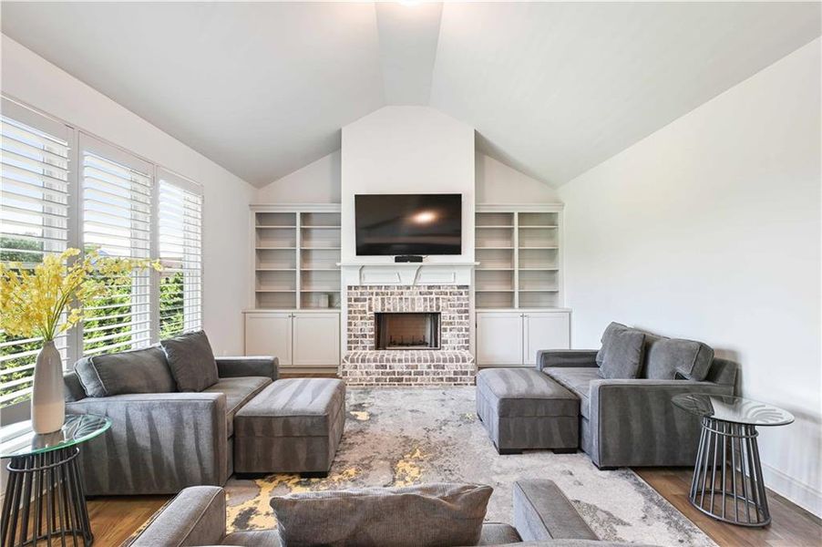 Furnished interior view inside a new home in , Auburn (Image 64).