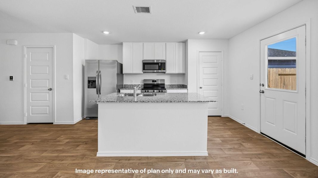 Furnished interior view inside a new home in Terra Vista, Lubbock (Image 5).