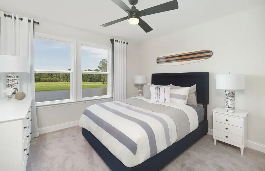 Furnished interior view inside a new home in Del Webb North Myrtle Beach, Myrtle Beach (Image 8).