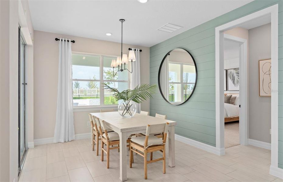 Furnished interior view inside a new home in The Estates at Nona Sound, Orlando (Image 10).