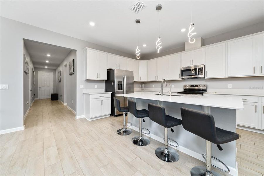 Furnished interior view inside a new home in Seasons at Big Sky, Kissimmee (Image 14).