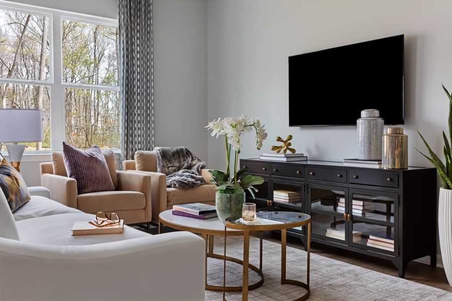 Furnished interior view inside a new home in Amplitude, Charlotte (Image 6).