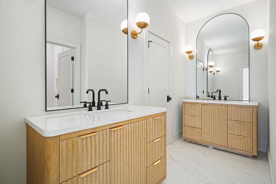 Furnished interior view inside a new home in , Canton (Image 19).