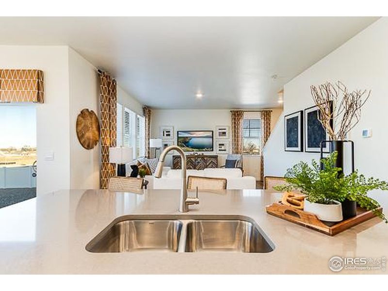 Furnished interior view inside a new home in Prairie Song, Windsor (Image 25).