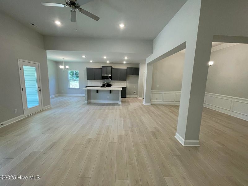 Spacious, unfurnished interior of a new home in Wood Creek, Leland (Image 14).